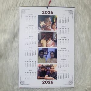 2026 Personalized Wall Calendar | Design 3