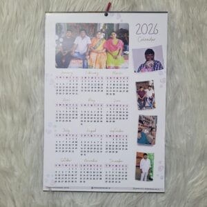 2026 Personalized Wall Calendar | Design 4