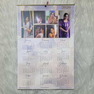 2026 Personalized Wall Calendar | Design 5