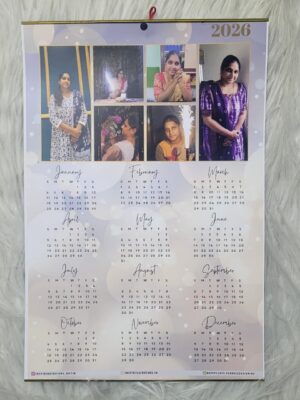 2026 Personalized Wall Calendar | Design 5