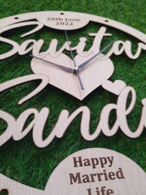 Wall Clock | Valentine's Day| Inspiring Indians