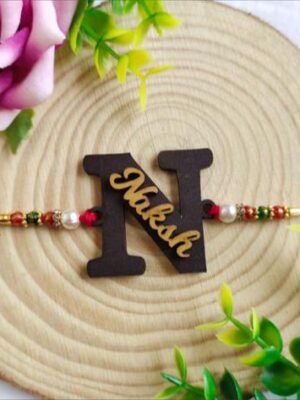 Letter Rakhi with Name