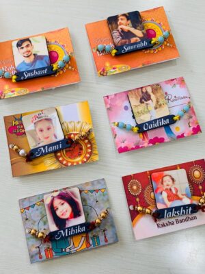 Customised Photo With Name Rakhi