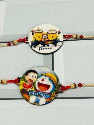 Customized Miniature Photo Printed Rakhi