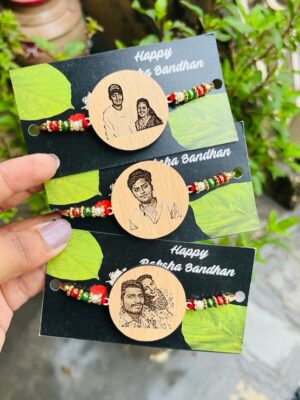 Photo Engraved Rakhi