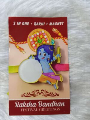 Rakhi cum Fridge Magnet