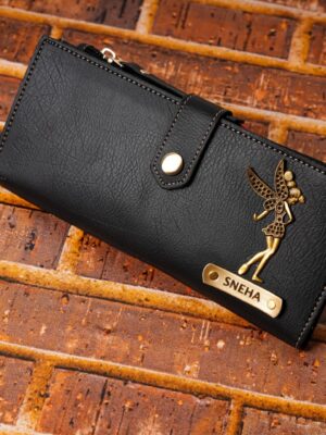 Nexon 2 Fold Button Lock Ladies Wallet
