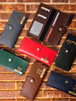 Nexon 2 Fold Button Lock Ladies Wallet