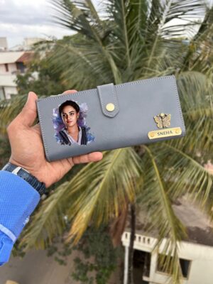 Nexon 2 Fold Artistic Photo Printed Ladies Wallet