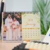 Customised Table Top Calendar - Model 1