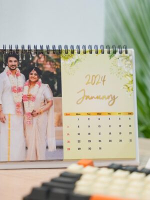 Customised Table Top Calendar - Model 1
