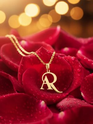 Personalized Couple Initial Necklace
