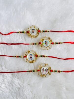 Resin Photo Rakhi