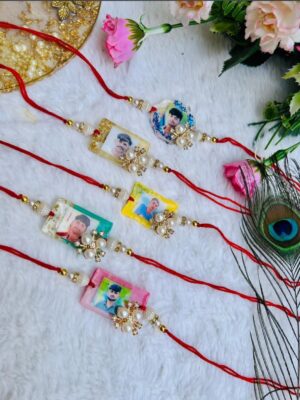 Resin Photo Rakhi