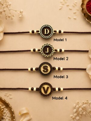 Monogram MDF Rakhi